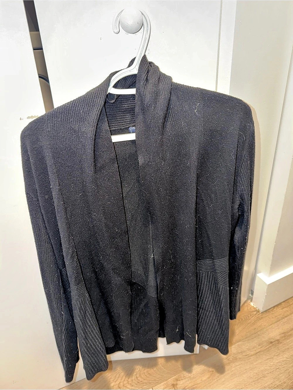 Black cardigan
